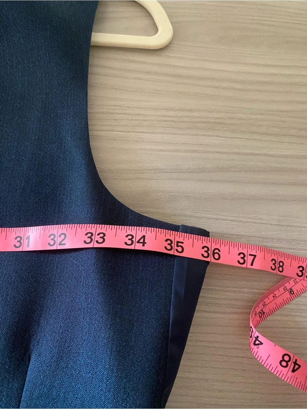 Vintage Vest - no tags Classic Tailored Waistcoat wool blend